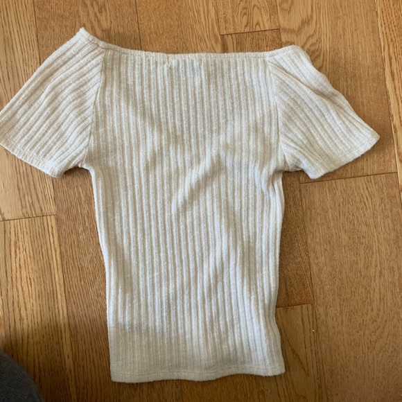 🛑sold🛑UO basic ribbed tee - Picture 2 of 2